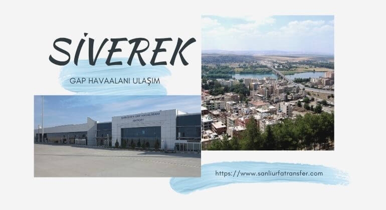 Şanlıurfa Havaalanı Siverek Ulaşım
